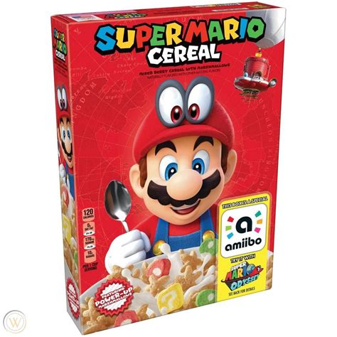 super mario odyssey cereal